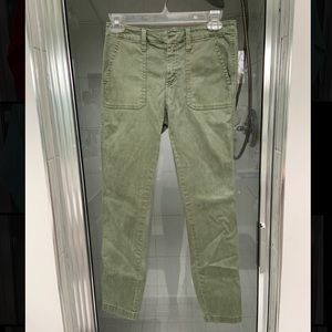 J.Crew - Army Green Cardigan Pants